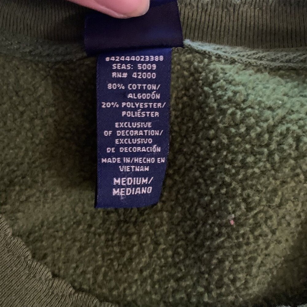 Sz Medium Cottagecore Sweatshirt Basic Editions G… - image 5